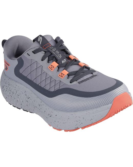 Skechers Gray Go Run Supersonic Max All Terrain Sneaker for men