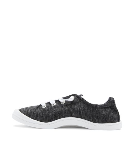 black roxy slip on shoes