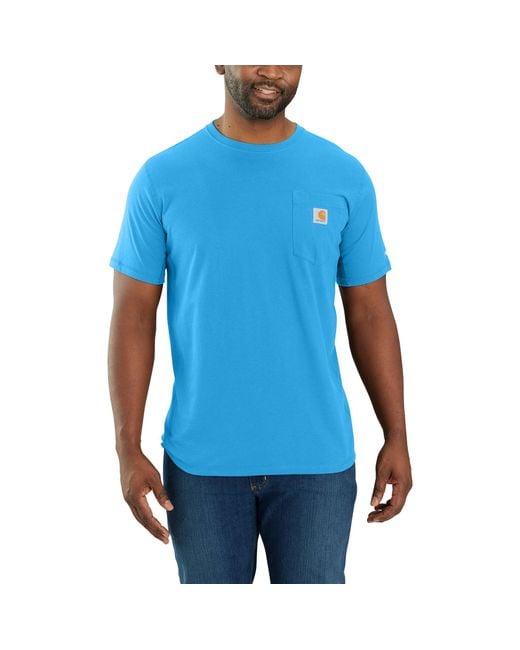 Carhartt Big & Force Relaxed Fit Short-sleeve Pocket T-shirt in for Men | Lyst