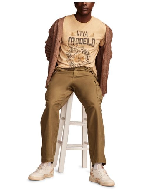 Lucky Brand Natural Graphic Tee for men