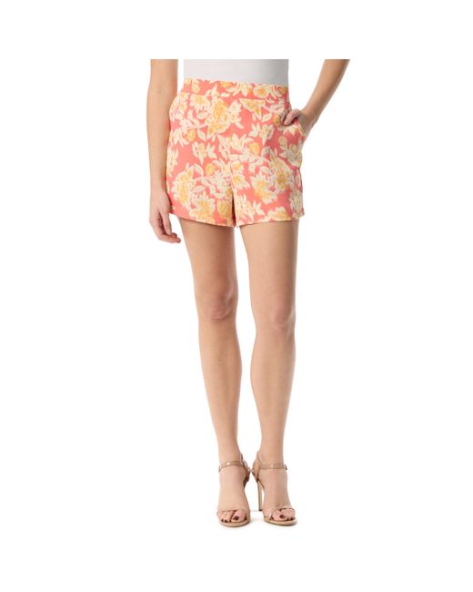 Jessica Simpson Pink Jacinda Tailored High Waist Short Standard