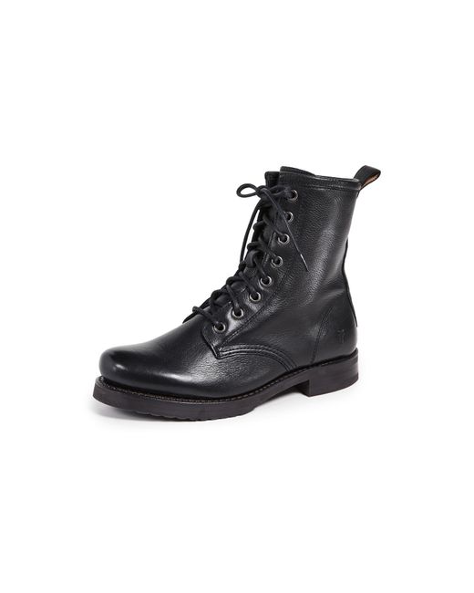 frye combat boots veronica