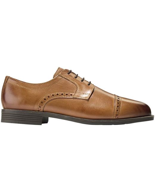 dustin cap toe brogue oxford
