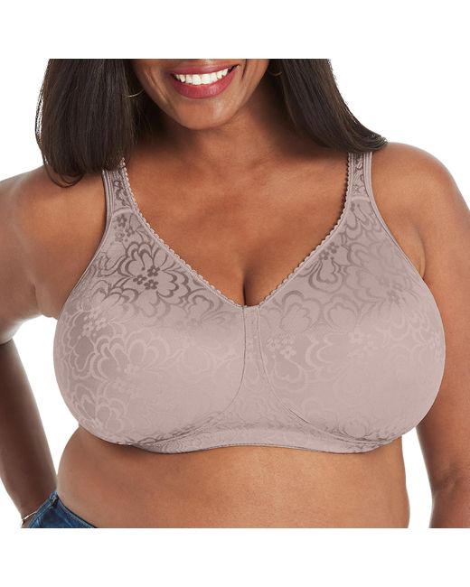 Playtex Brown 18 Hour Ultimate Lift & Support Wireless Bra Us4745