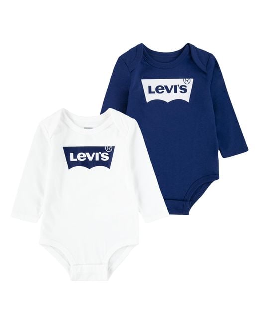Levi's Blue 2-pack Bodysuit