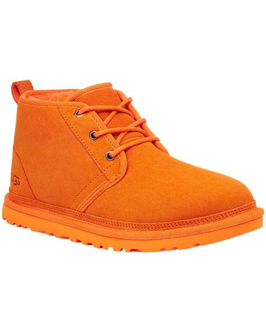 UGG Suede Neumel Chukka Boot in Clementine (Orange) for Men Lyst