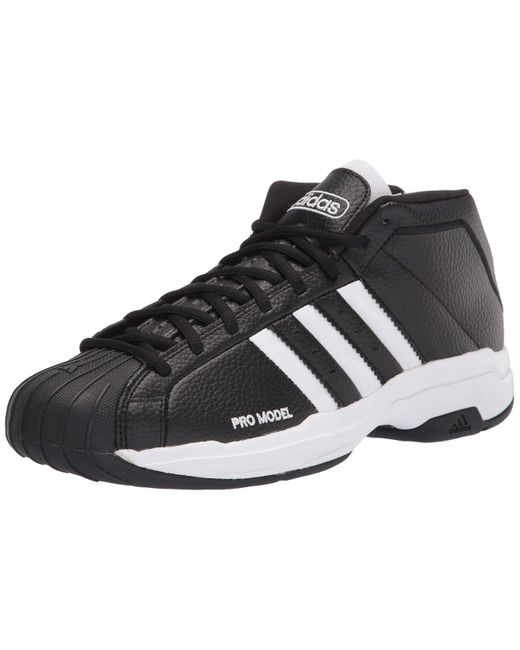 adidas Pro Model 2g Basketball Shoe in Black | Lyst