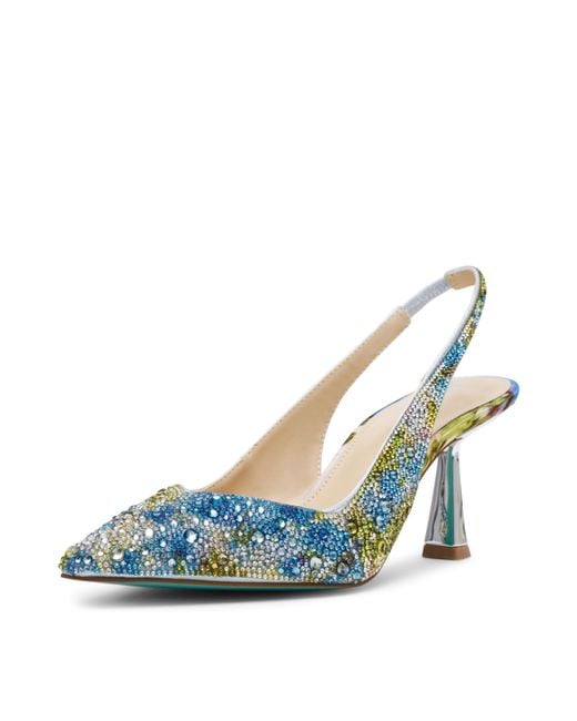 Betsey Johnson Blue Clark Pump