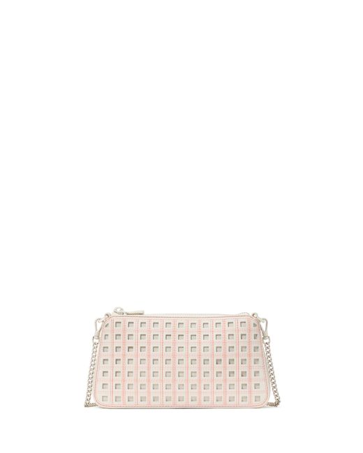Kate Spade Multicolor Grace Perforated Fine Grain Leather Pochette
