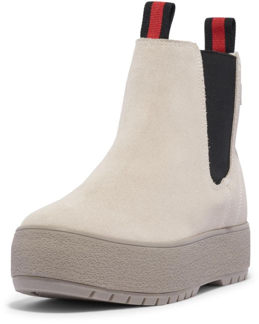 Keds Gray The Platform Chelsea Lug Sneaker