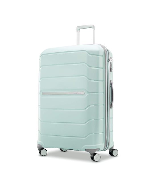 Samsonite Blue Freeform Hardside Expandable With Double Spinner Wheels