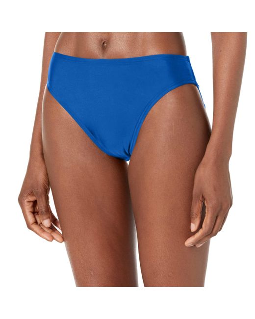 Tommy Hilfiger Blue Classic Full Coverage Bikini Bottom