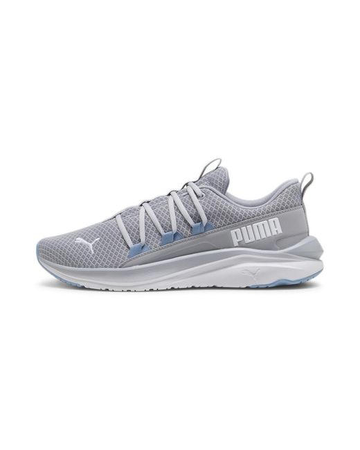 PUMA Softride One4all Gray Fog/ White/zen Blue 8 D for men