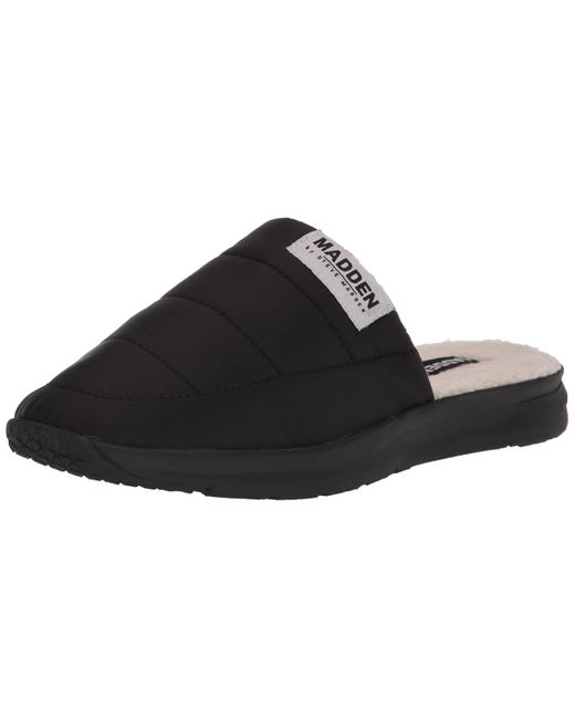 Steve Madden Black Madden M-tochen Slipper for men