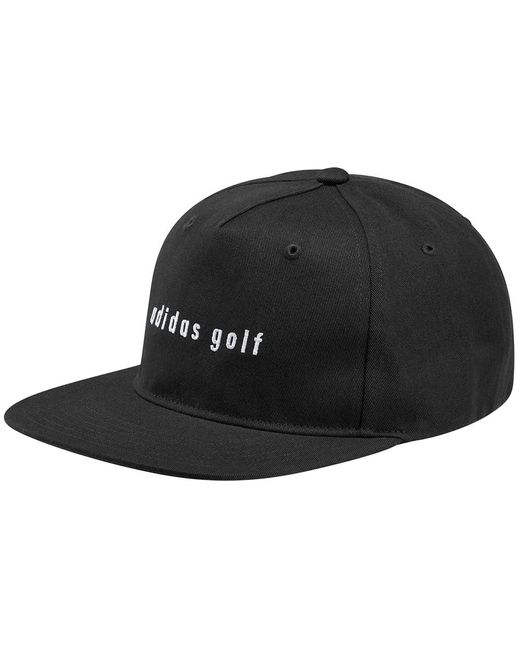 Adidas Black Golf Clutch Hat for men
