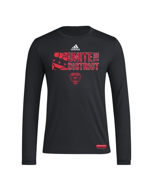 Adidas Black Long Sleeve Pre-game Jersey for men