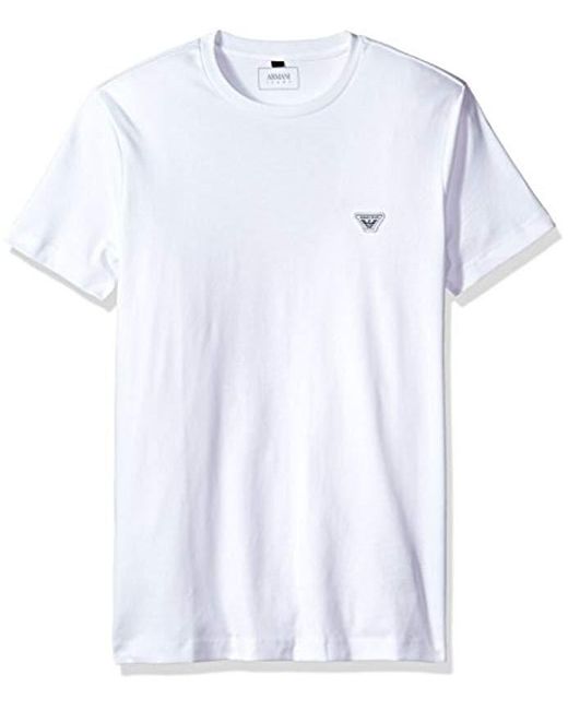 Armani Jeans Plus Split Eagle Logo Tshirt 7459 | Kitilan