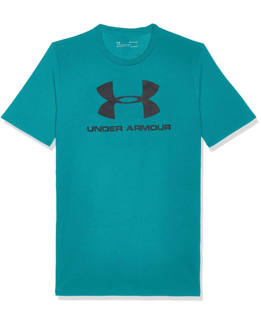 Under Armour Blue Sportstyle Logo Short Sleeve T-shirt, for men