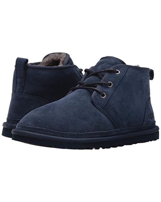 mens ugg neumel ii graphic chukka boot classic blue