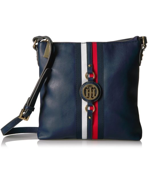 Tommy Hilfiger Jaden Crossbody Bag in Blue Lyst