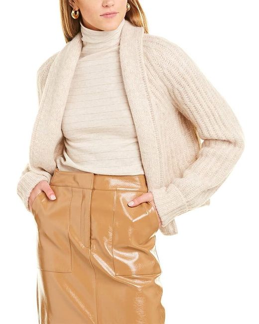 vince alpaca cardigan