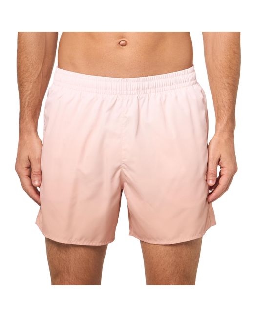 Lacoste Pink Gradient Print Swim Trunks for men