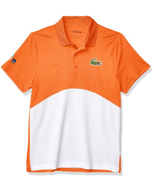 Lacoste Sport Miami Open Ultra Dry Colorblock Polo Shirt for Men Lyst