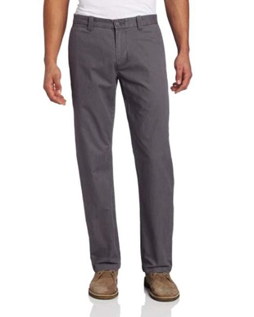 Download Lyst - Dockers Broken In Slim Straight Flat Front Pant in ...