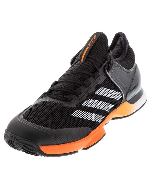 adidas Lace Mens Ubersonic 2 Clay Court Tennis Shoe in Black for Men - Save 24% - Lyst