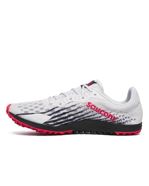 Saucony White Kilkenny Xc 9 Spike Sneaker