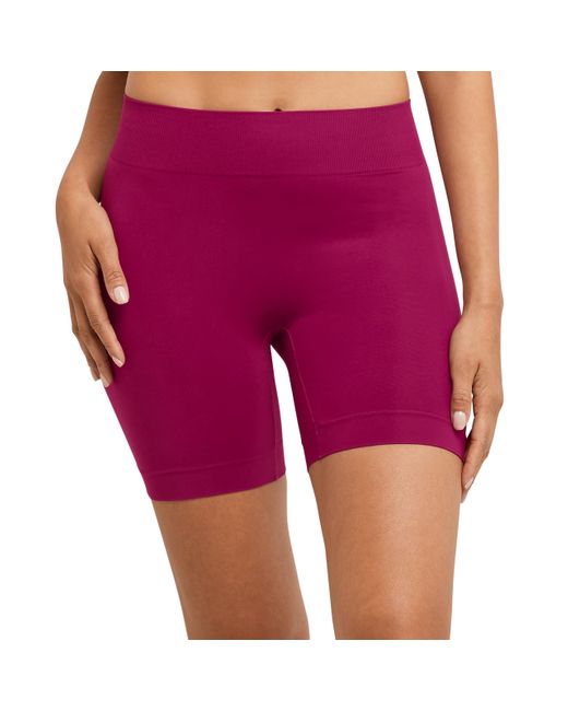 Maidenform M Smoothing Seamless Shorty Shapewear in Purple