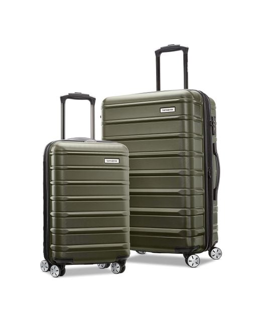 Samsonite Green Omni 2 Hardside Expandable Luggage With Spinner Wheels