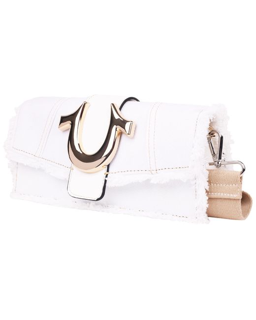 True Religion Metallic Flap Bag