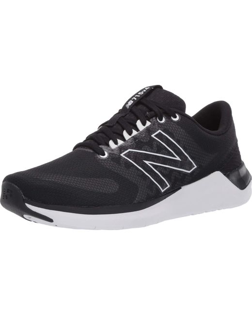 New Balance Cush+ 715v4 in Black/White 