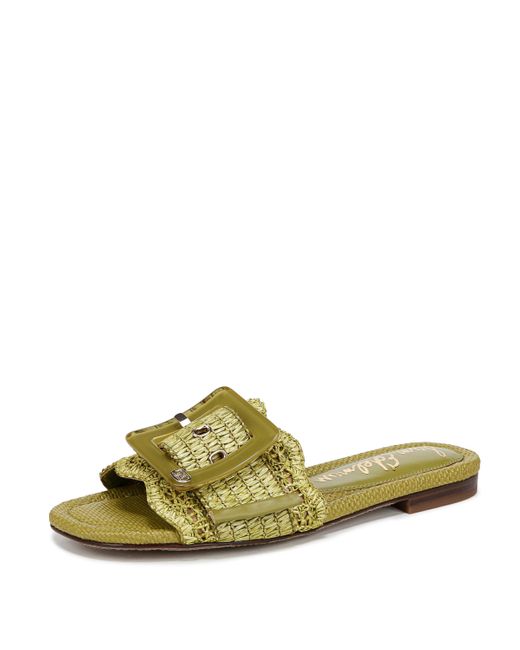 Sam Edelman Green Bambi Flat Sandal
