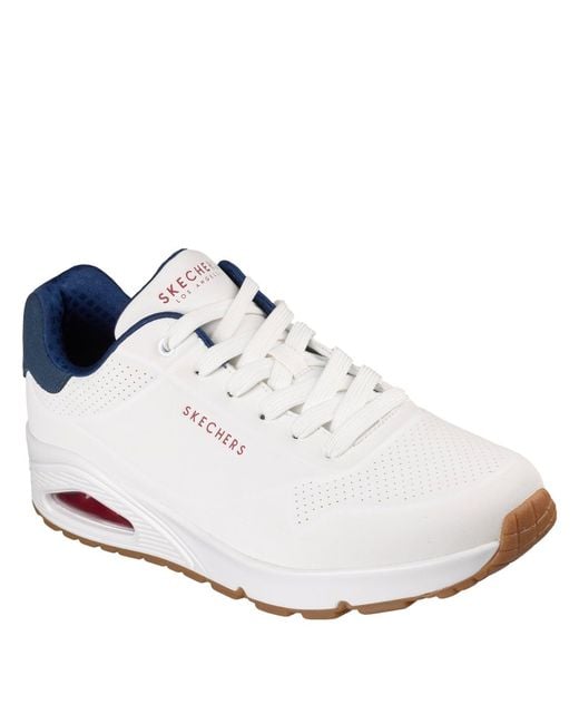 Skechers White Uno-suited On Air Sneaker for men