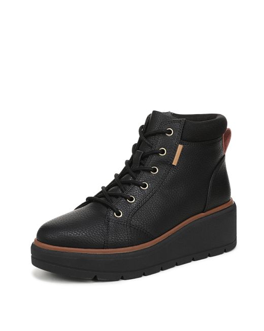 Dr. Scholls S Nice Day Max Alpine Oxford Boot Black 8.5 M