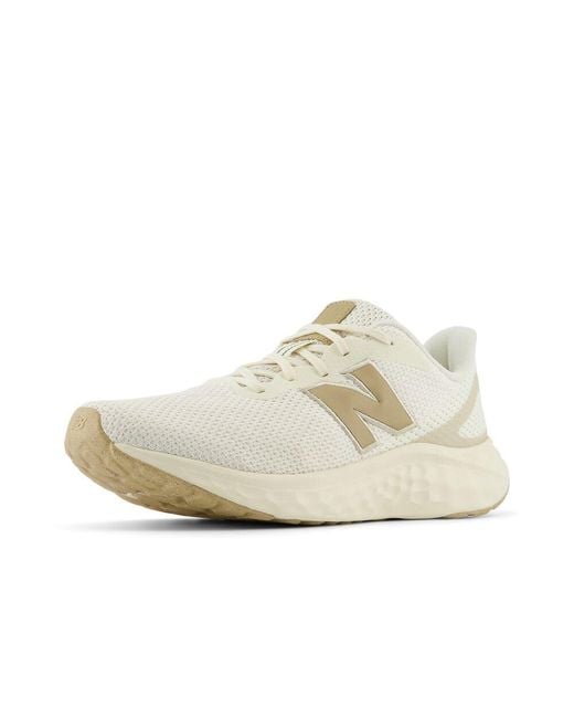 New Balance White Fresh Foam Arishi V4 Running Shoe for men