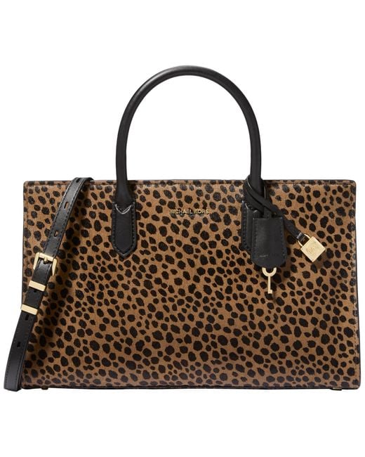 Michael Kors Md Ew Satchel Handtas Voor in het Brown