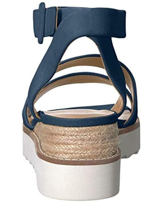 franco sarto blue sandals