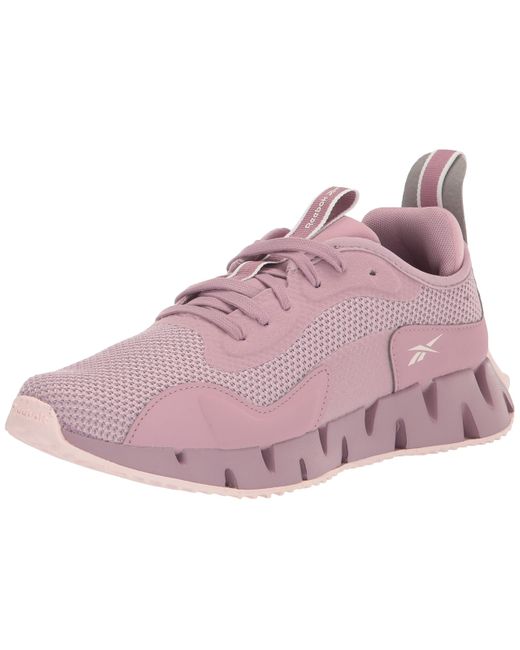 Reebok Zig Dynamica Sneaker in Pink | Lyst