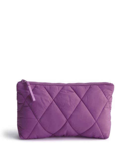 Vera Bradley Purple Featherweight Medium Pouch