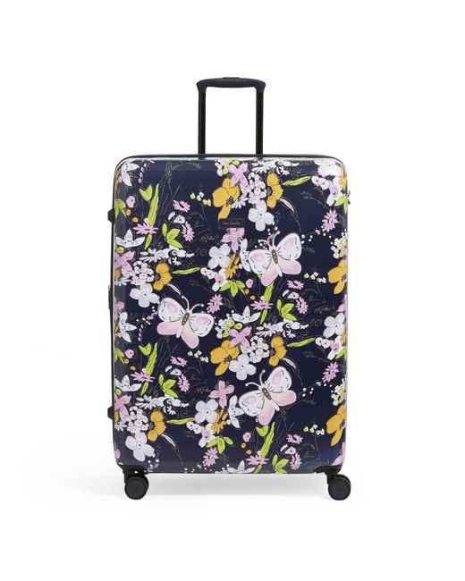 Vera Bradley Womens Hardside Rolling Suitcase Luggage in Blue Lyst