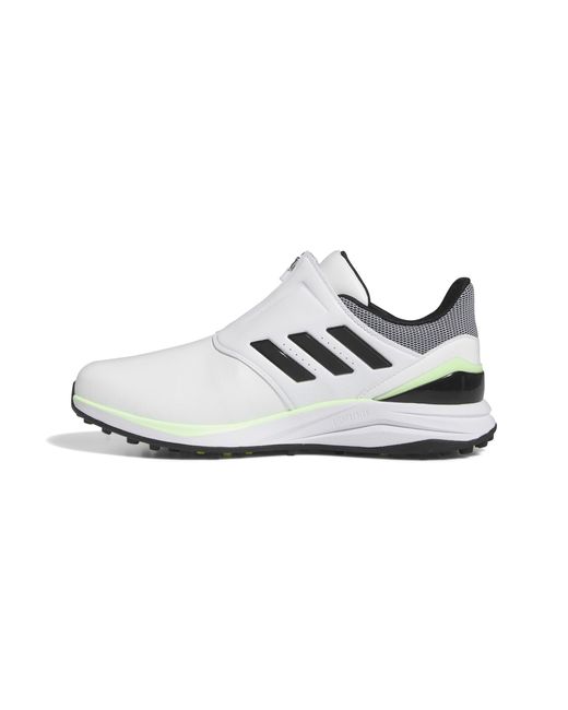 Adidas White Solarmotion Boa 24 Lightstrike Golf Shoes for men