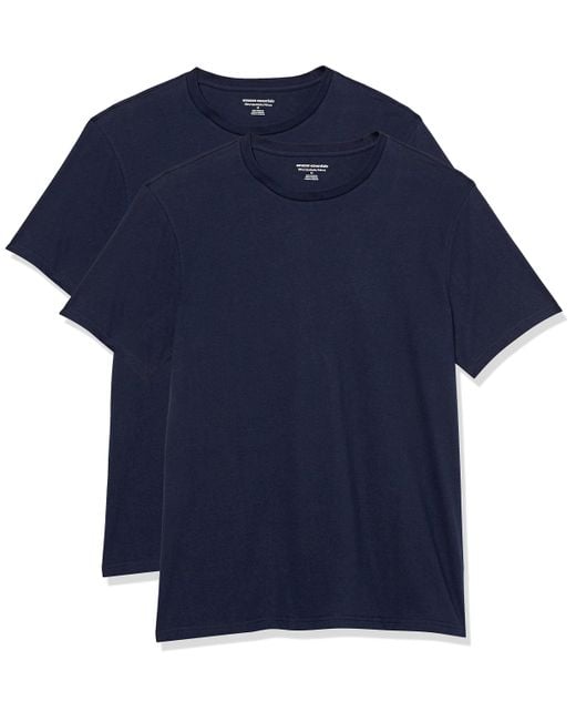 T-shirt à coupe ajustée Amazon Essentials pour homme en coloris Blue