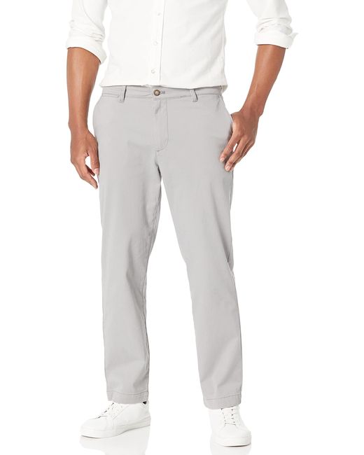 Nautica Classic Fit Deck Pant in Gray for Men | Lyst