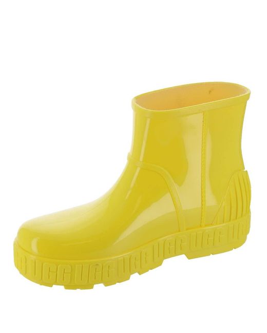 Ugg Yellow Drizlita Rain Boot