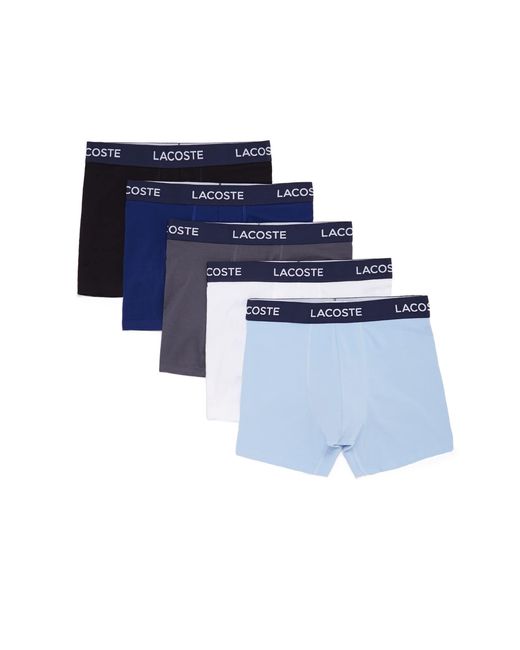 Lacoste Blue 5-pack Boxer Briefs for men