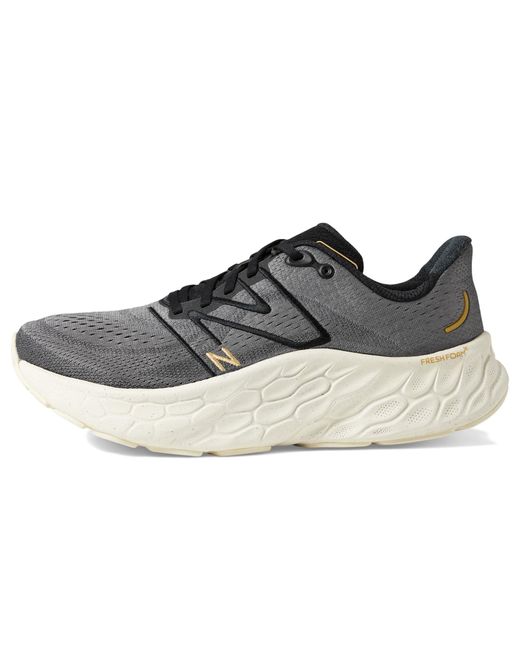 New Balance Black Fresh Foam X More V4 Running Shoe for men