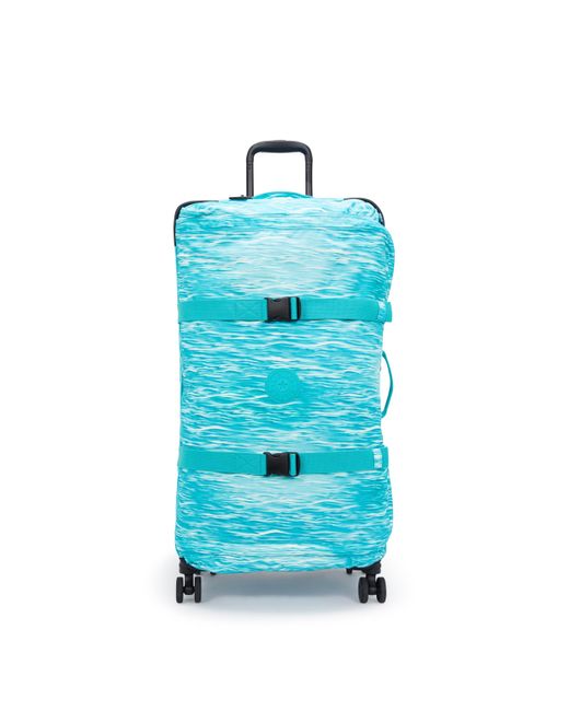 Kipling Blue Spontaneous Large Rolling Luggage